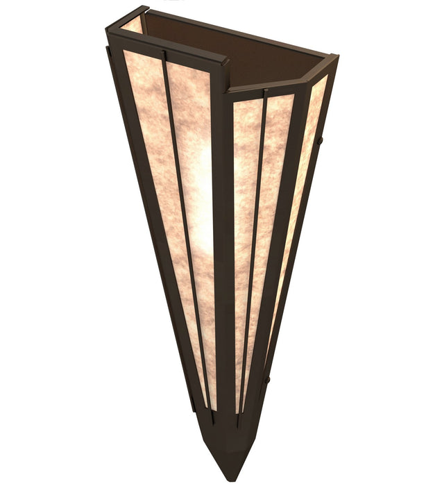 Meyda Tiffany 255606 One Light Wall Sconce, Oil Rubbed Bronze