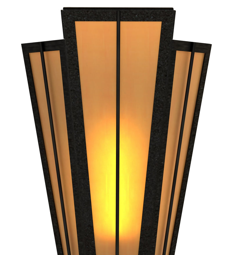 Meyda Tiffany 255641 One Light Wall Sconce, Textured Black