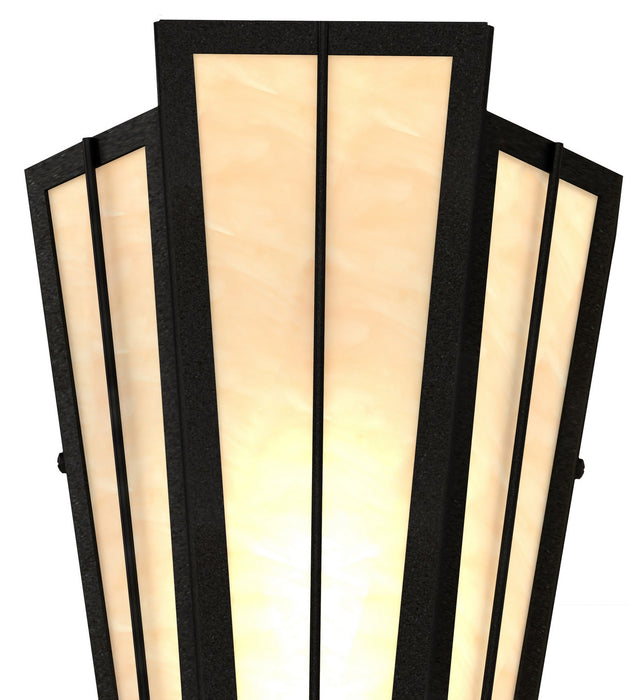 Meyda Tiffany 255643 One Light Wall Sconce, Textured Black