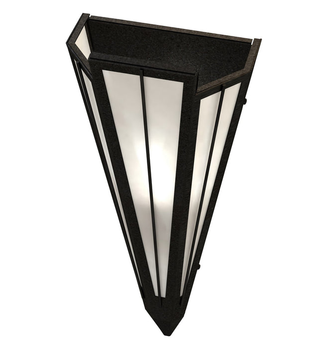 Meyda Tiffany 255647 One Light Wall Sconce, Textured Black