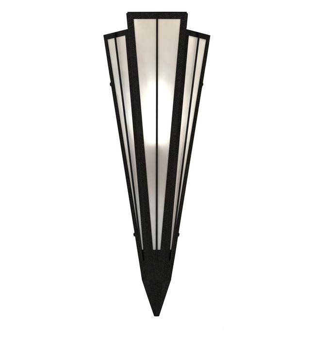 Meyda Tiffany 255647 One Light Wall Sconce, Textured Black