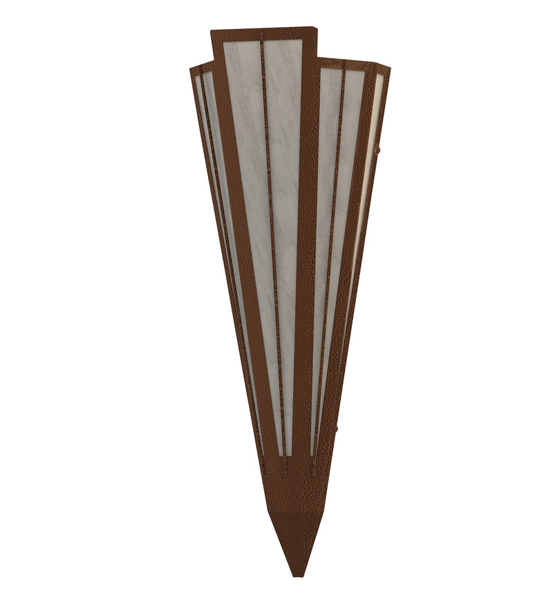 Meyda Tiffany 255671 One Light Wall Sconce, Sepia Brown