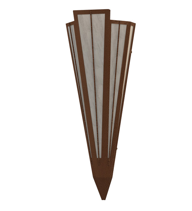 Meyda Tiffany 255671 One Light Wall Sconce, Sepia Brown