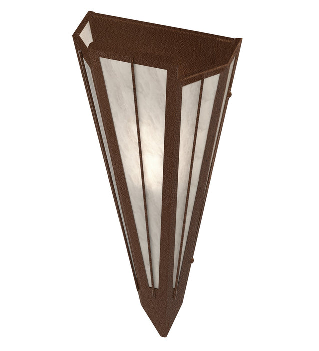 Meyda Tiffany 255671 One Light Wall Sconce, Sepia Brown