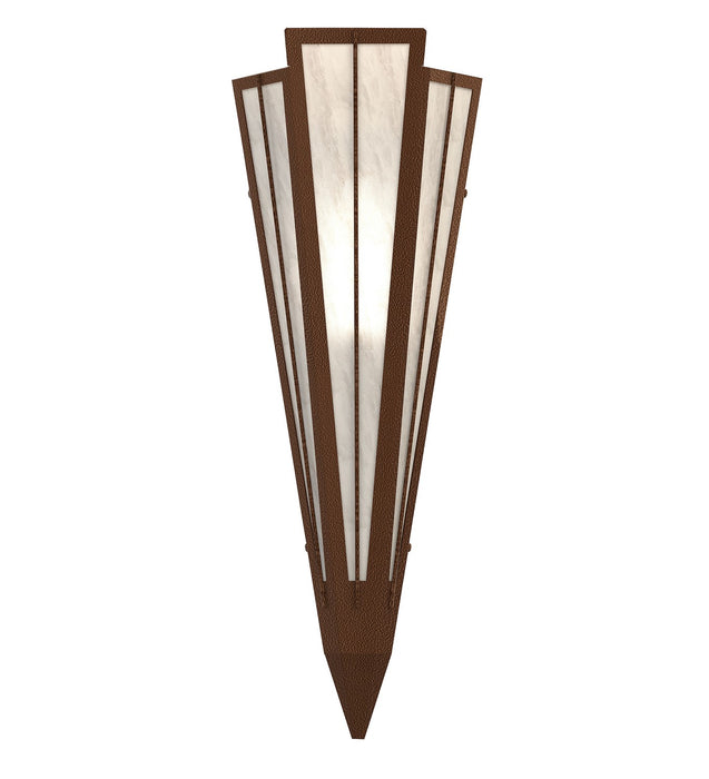 Meyda Tiffany 255671 One Light Wall Sconce, Sepia Brown