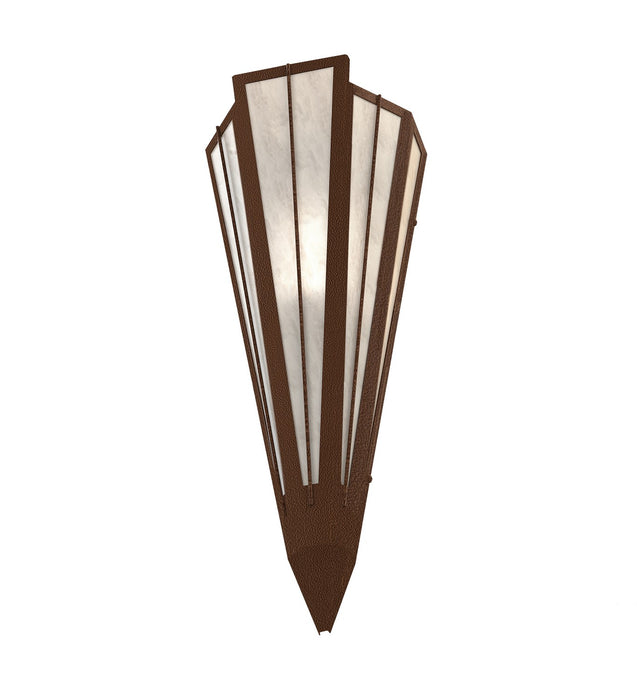 Meyda Tiffany 255671 One Light Wall Sconce, Sepia Brown