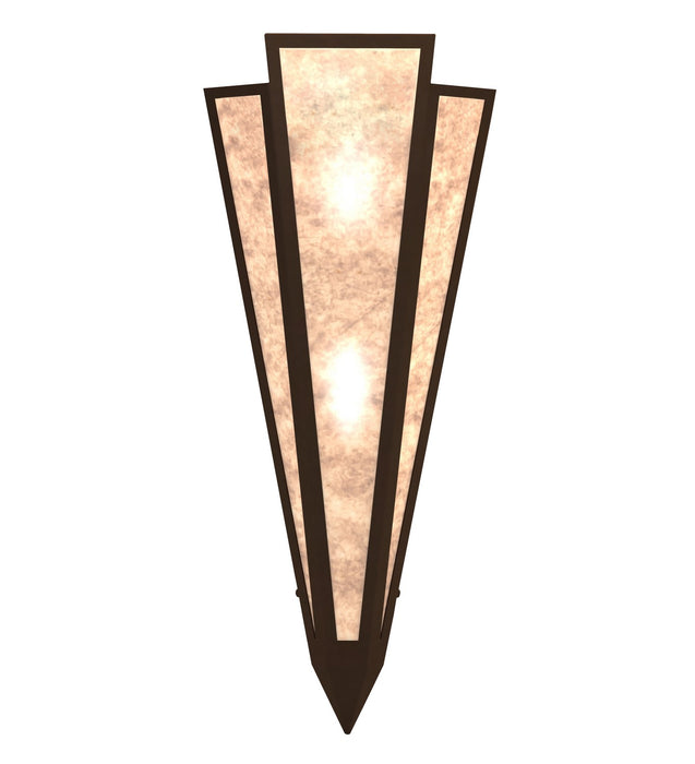 Meyda Tiffany 255699 Two Light Wall Sconce, Timeless Bronze