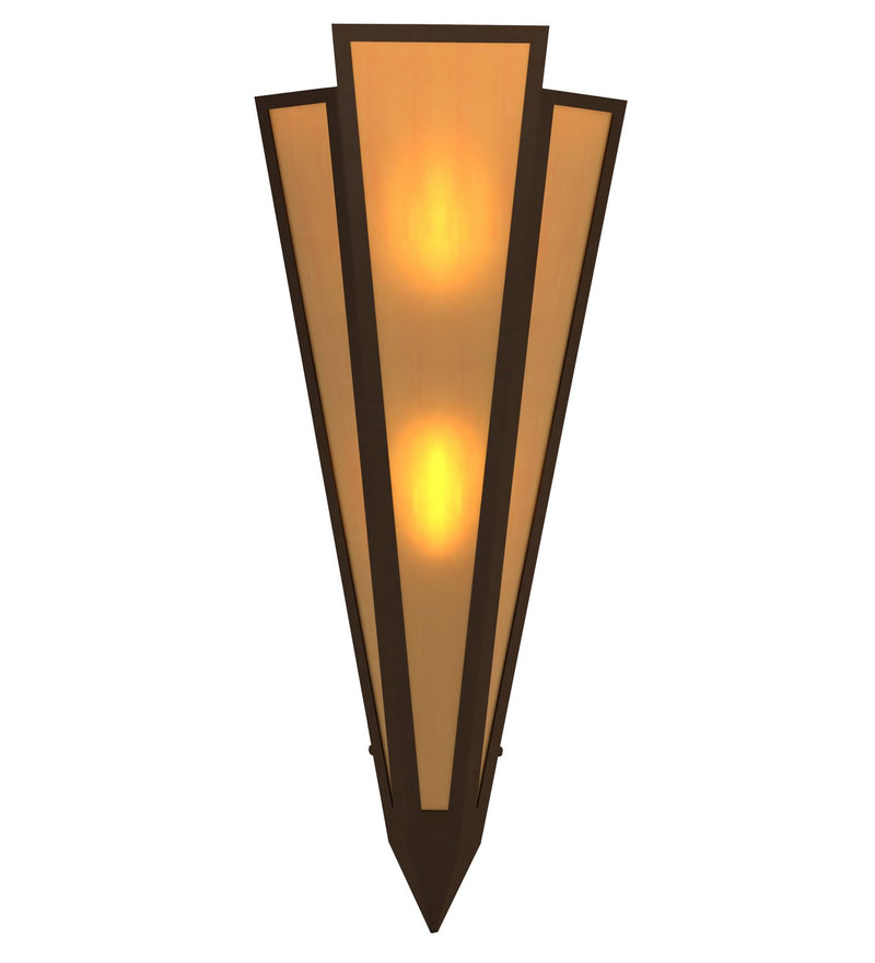 Meyda Tiffany 255716 Two Light Wall Sconce, Timeless Bronze