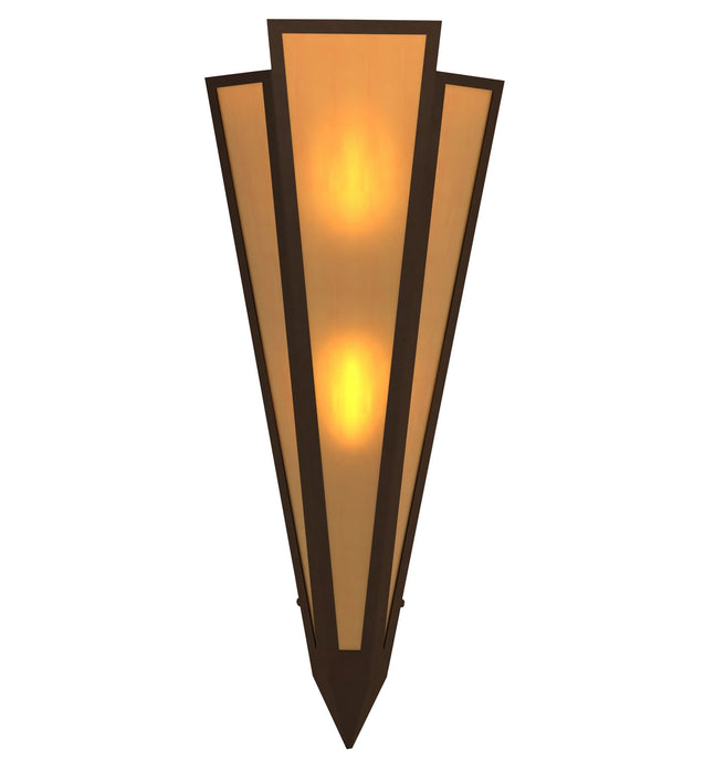 Meyda Tiffany 255716 Two Light Wall Sconce, Timeless Bronze