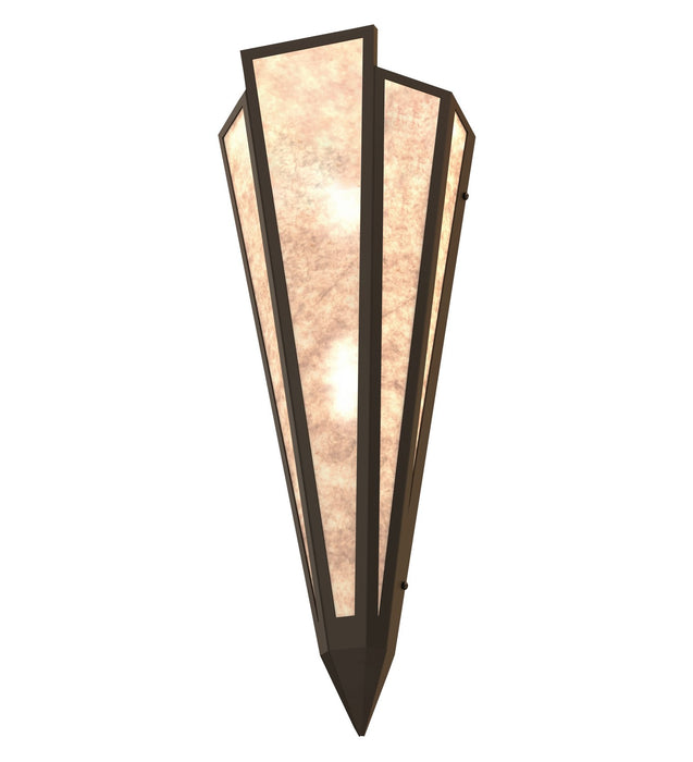 Meyda Tiffany 255724 Two Light Wall Sconce, Oil Rubbed Bronze