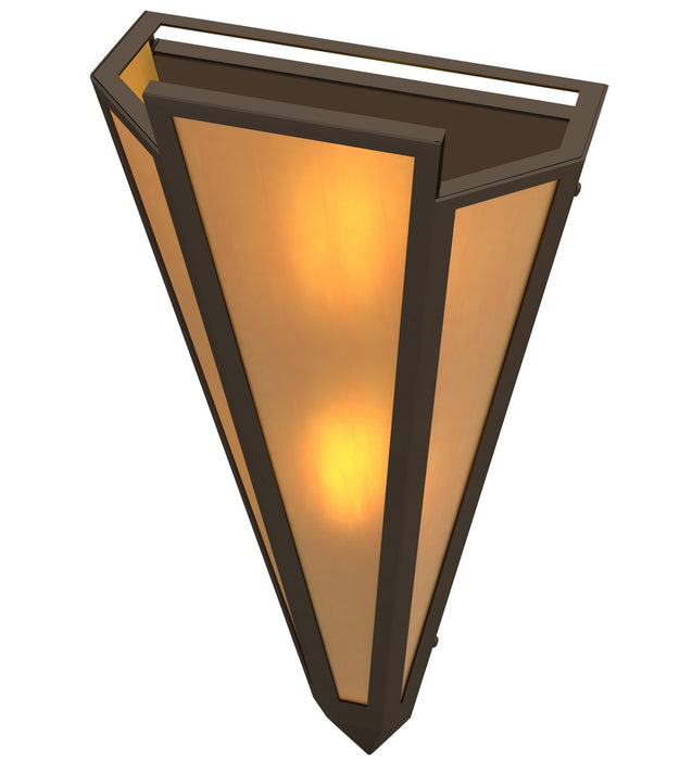Meyda Tiffany 255729 Two Light Wall Sconce, Oil Rubbed Bronze