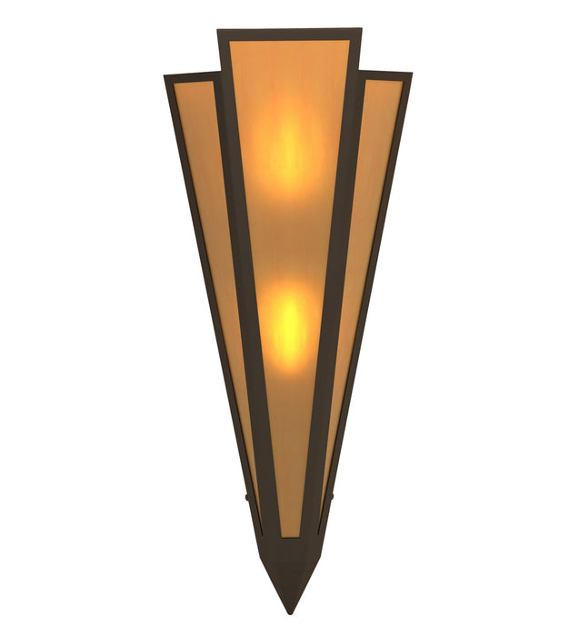 Meyda Tiffany 255729 Two Light Wall Sconce, Oil Rubbed Bronze