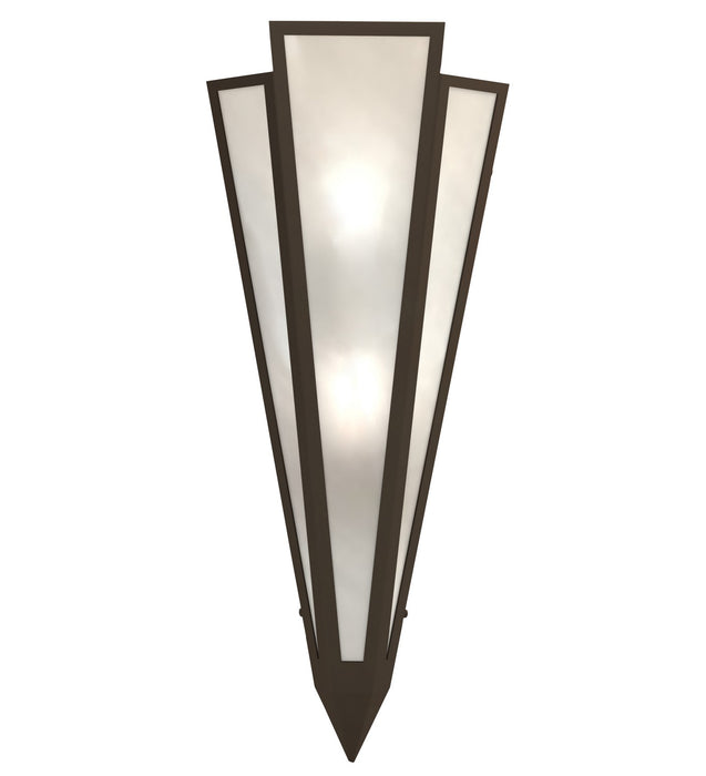 Meyda Tiffany 255733 Two Light Wall Sconce, Oil Rubbed Bronze