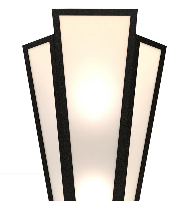 Meyda Tiffany 255754 Two Light Wall Sconce, Textured Black