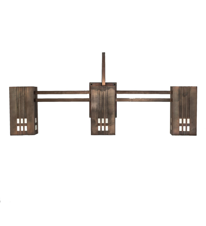 Meyda Tiffany 259801 LED Wall Sconce, Weathered Antique Brass