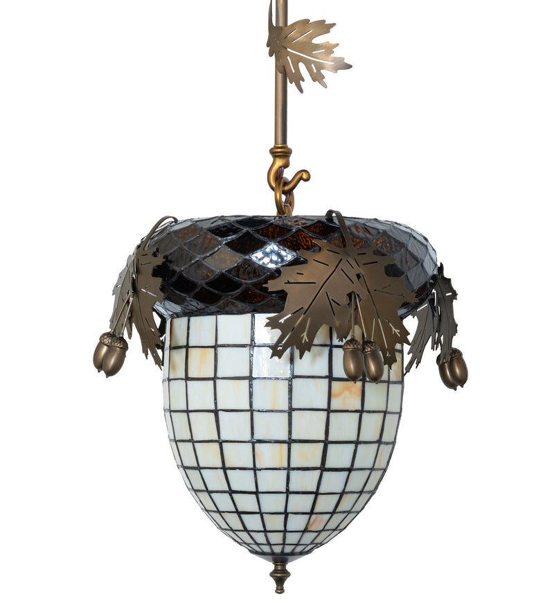 Meyda Tiffany 261056 One Light Pendant, Antique Copper