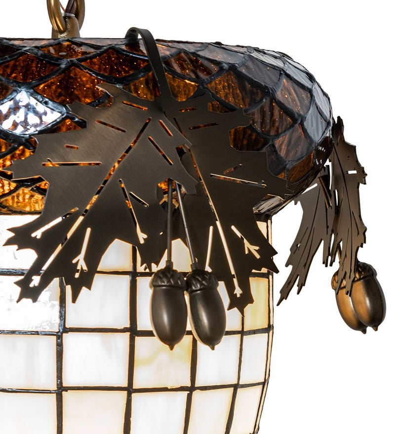 Meyda Tiffany 261056 One Light Pendant, Antique Copper