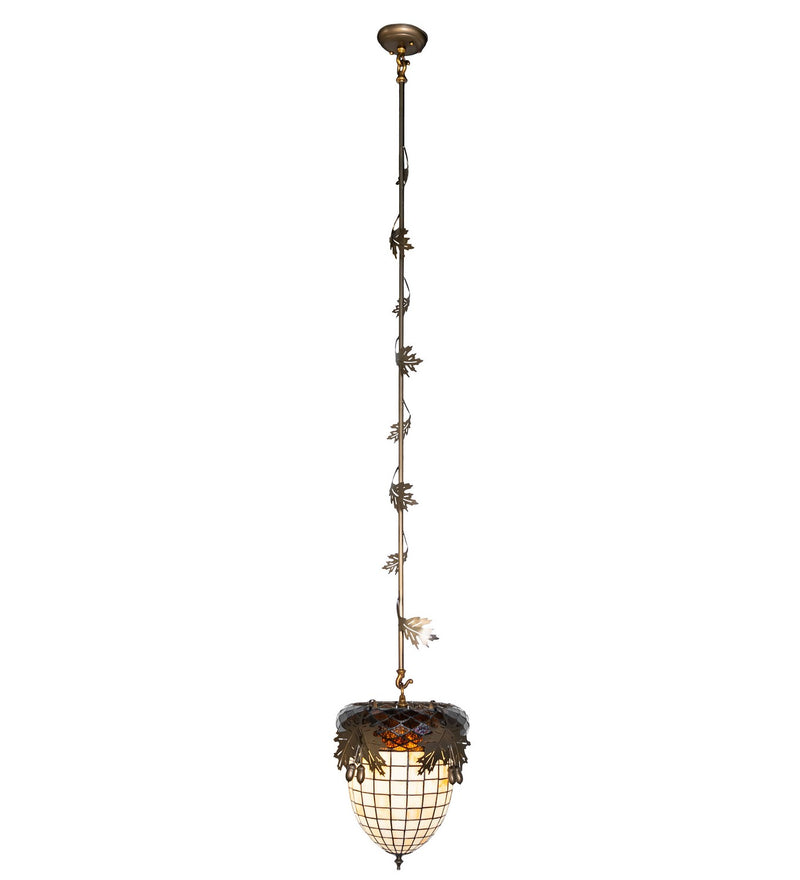 Meyda Tiffany 261056 One Light Pendant, Antique Copper