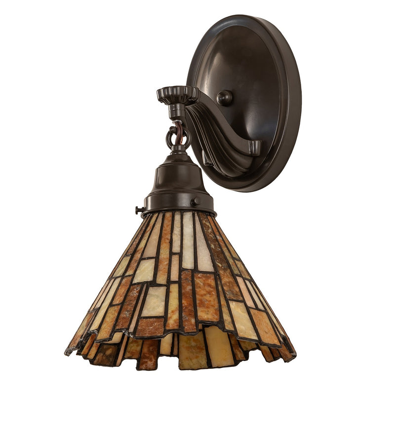 Meyda Tiffany 261492 One Light Wall Sconce, Timeless Bronze