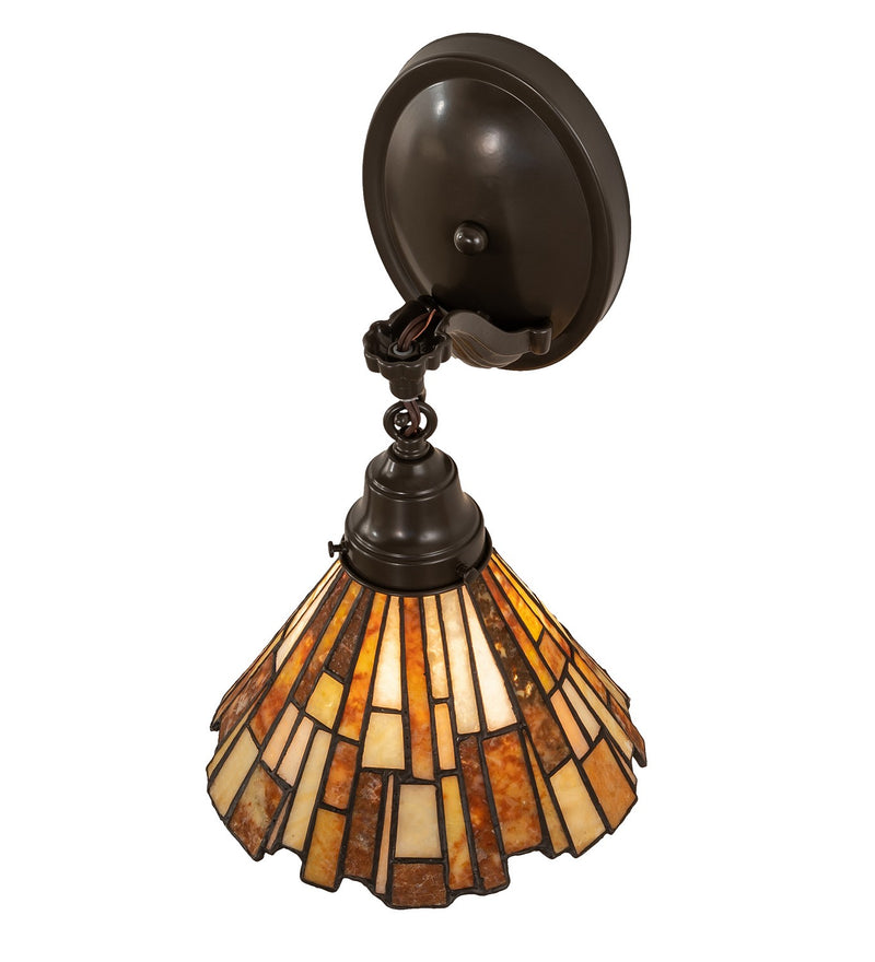 Meyda Tiffany 261492 One Light Wall Sconce, Timeless Bronze