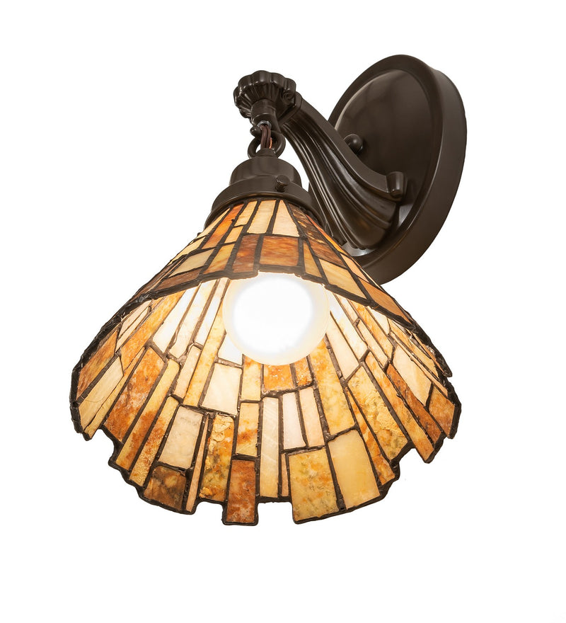 Meyda Tiffany 261492 One Light Wall Sconce, Timeless Bronze