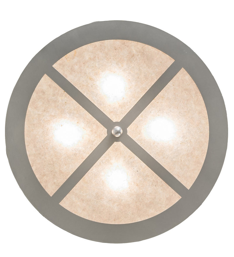 Meyda Tiffany 261653 Four Light Pendant, Nickel