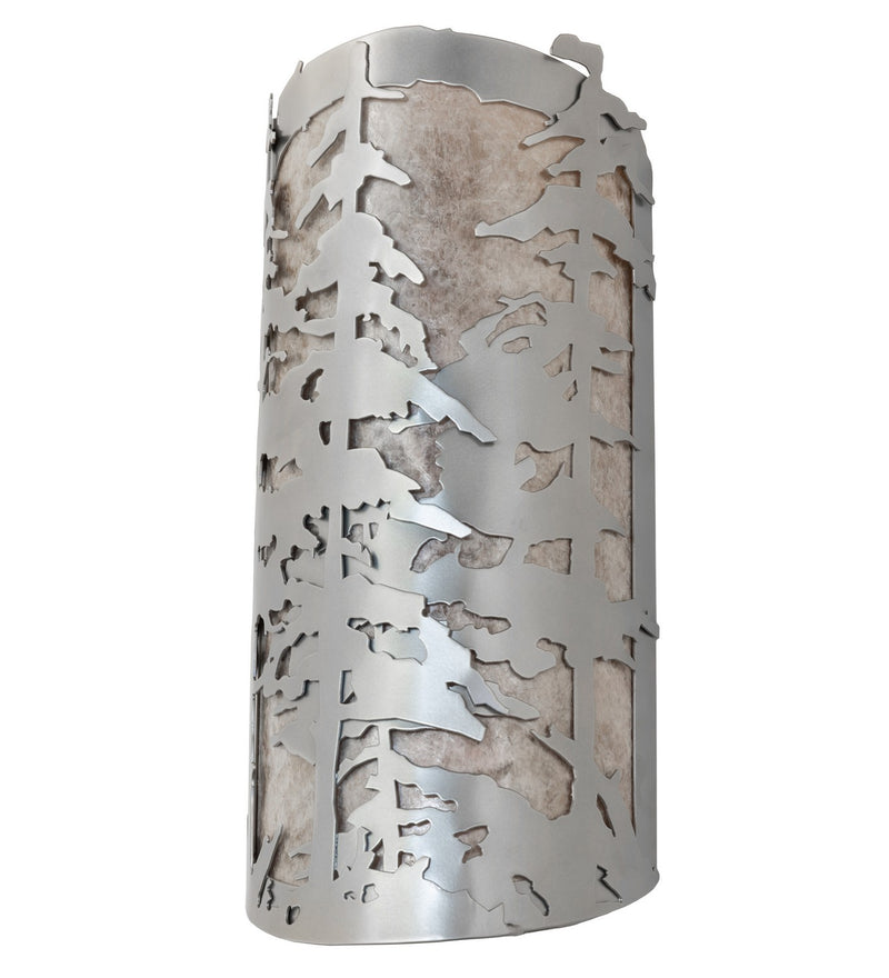Meyda Tiffany 261655 Two Light Wall Sconce, Nickel