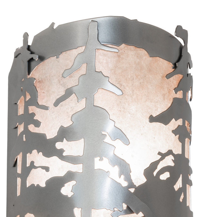 Meyda Tiffany 261655 Two Light Wall Sconce, Nickel