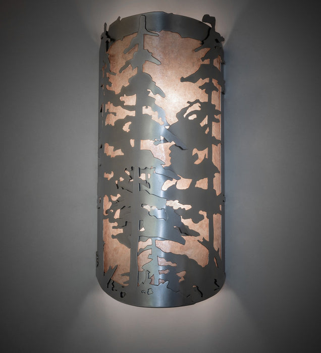 Meyda Tiffany 261655 Two Light Wall Sconce, Nickel