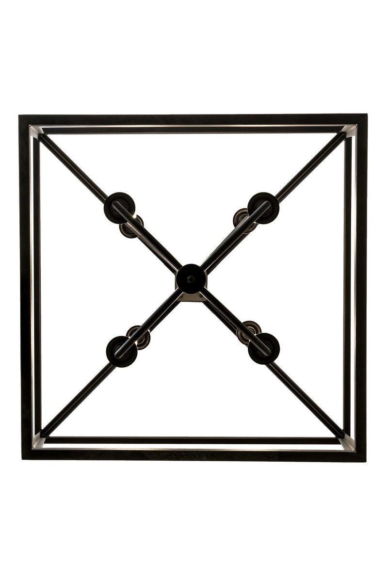 Meyda Tiffany 261732 Eight Light Pendant, Textured Black
