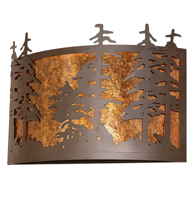 Meyda Tiffany 264662 Two Light Wall Sconce, Oil Rubbed Bronze