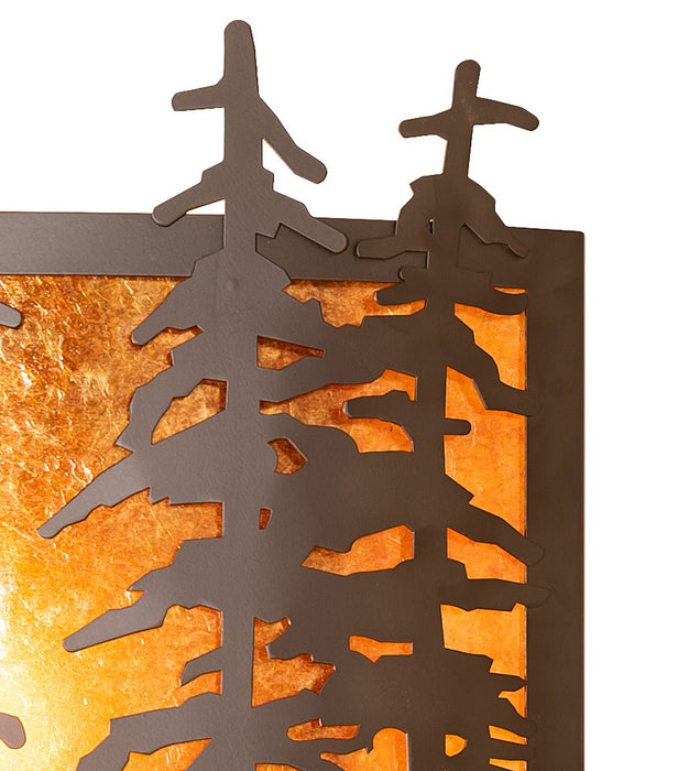Meyda Tiffany 264662 Two Light Wall Sconce, Oil Rubbed Bronze