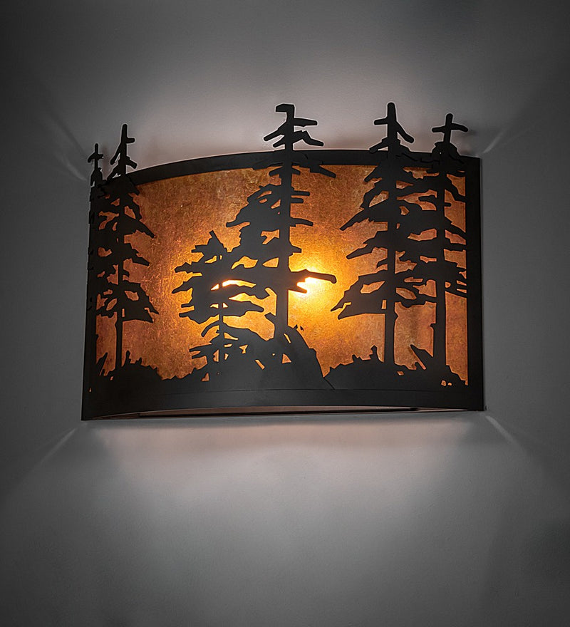 Meyda Tiffany 264662 Two Light Wall Sconce, Oil Rubbed Bronze