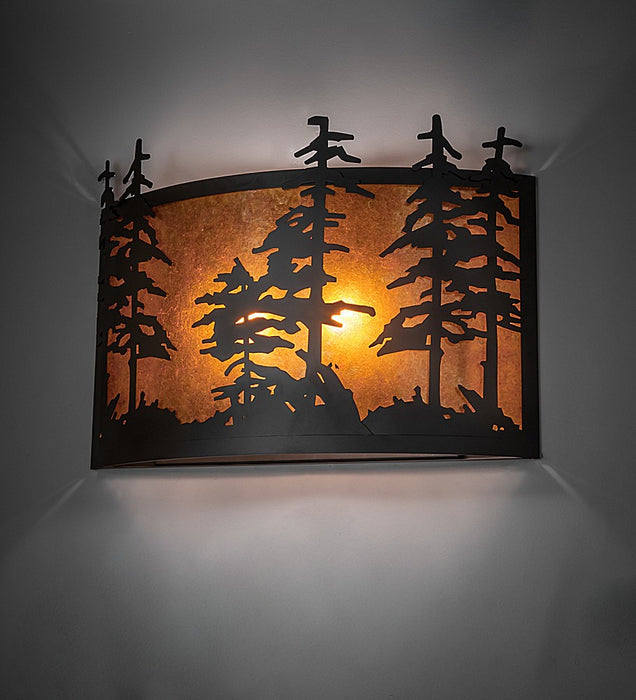 Meyda Tiffany 264662 Two Light Wall Sconce, Oil Rubbed Bronze