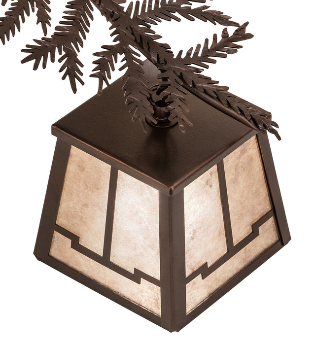 Meyda Tiffany 265656 Five Light Chandelier, Mahogany Bronze