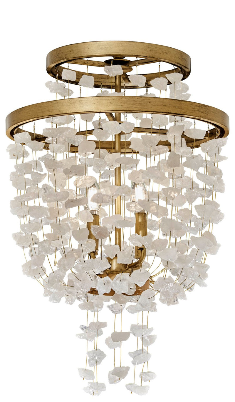 Metropolitan N6895-898 Five Light Pendant, Harvest Gold (Painted)
