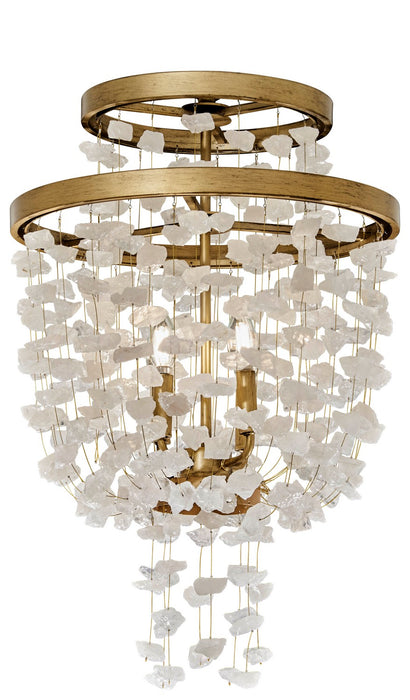 Metropolitan N6895-898 Five Light Pendant, Harvest Gold (Painted)