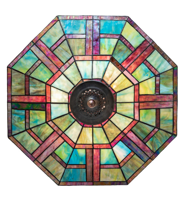 Meyda Tiffany 261297 Three Light Semi-Flushmount