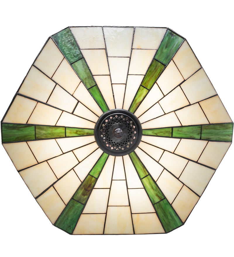 Meyda Tiffany 261298 Three Light Semi-Flushmount