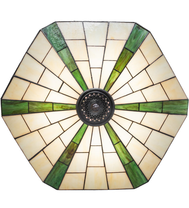 Meyda Tiffany 261298 Three Light Semi-Flushmount