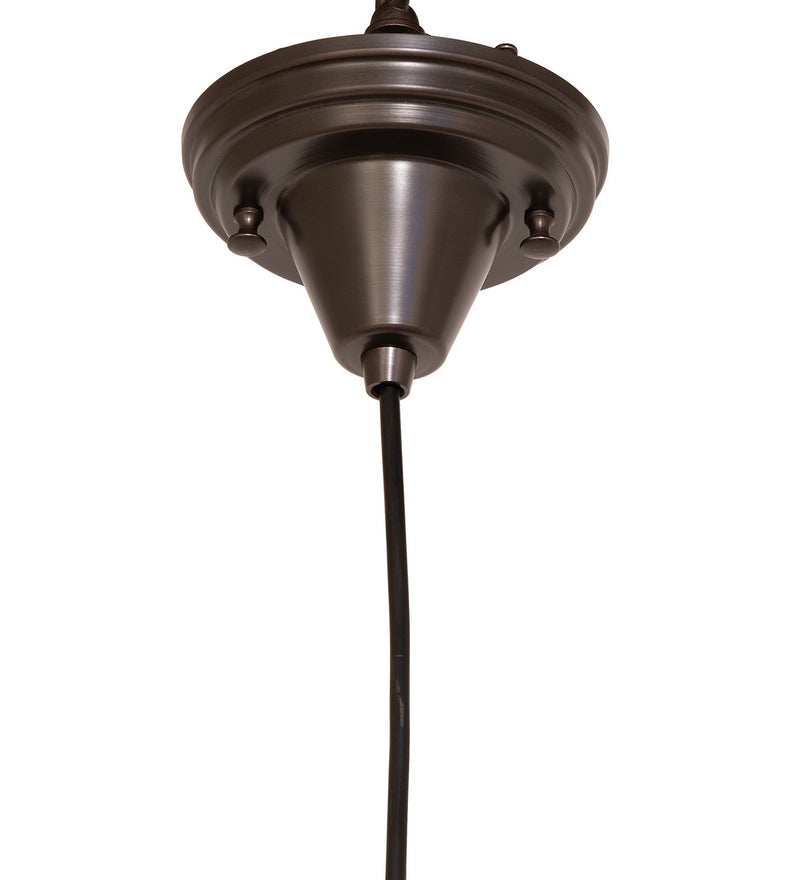 Meyda Tiffany 264166 One Light Mini Pendant, Craftsman Brown