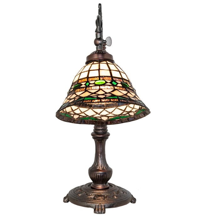 Meyda Tiffany 65077 One Light Table Lamp, Antique Copper