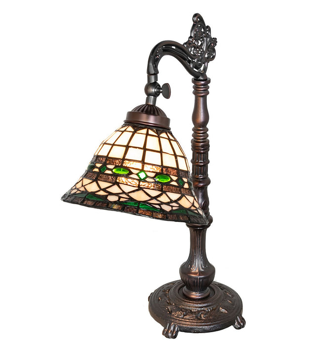 Meyda Tiffany 65077 One Light Table Lamp, Antique Copper