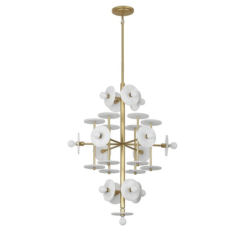 Savoy House 1-1592-15-38 15 Light Chandelier, Royal Gold