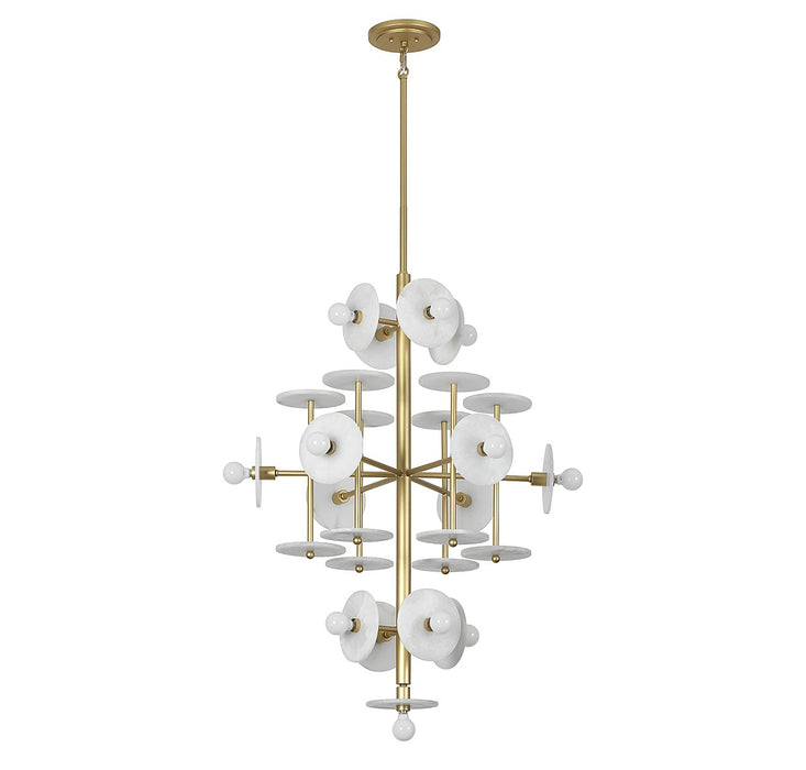 Savoy House 1-1592-15-38 15 Light Chandelier, Royal Gold