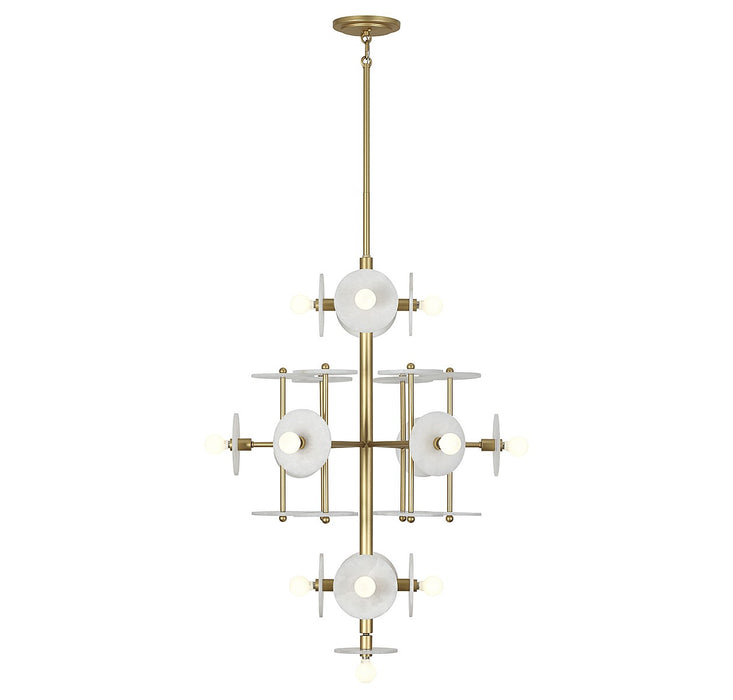 Savoy House 1-1592-15-38 15 Light Chandelier, Royal Gold