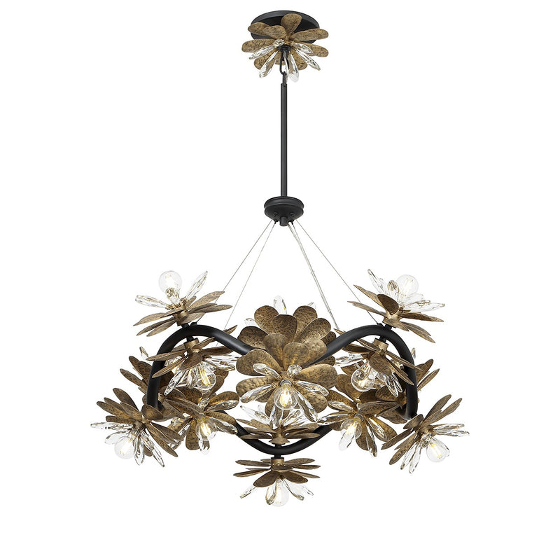 Savoy House 1-1961-16-18 16 Light Chandelier, Delphine