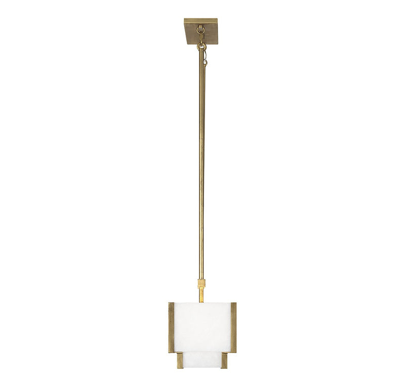 Savoy House 1-2332-8-60 Eight Light Linear Chandelier, Distressed Gold