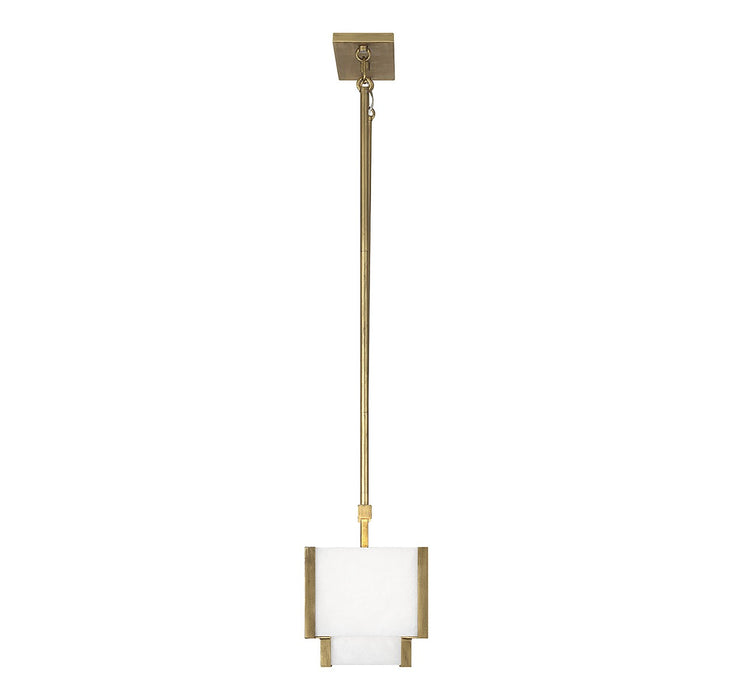 Savoy House 1-2332-8-60 Eight Light Linear Chandelier, Distressed Gold