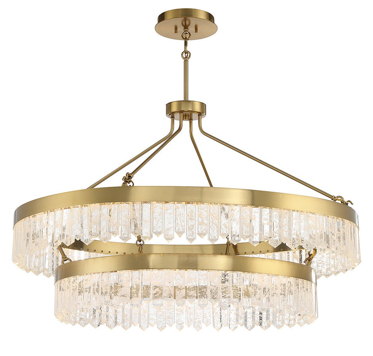 Savoy House 7-1622-117-322 LED Pendant, Warm Brass